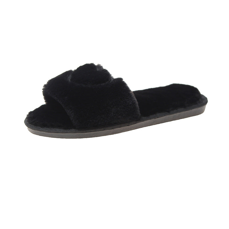 Pantuflas de mujer suaves con forma de corazón para mayor comodidad de Bellamour Lux Casa