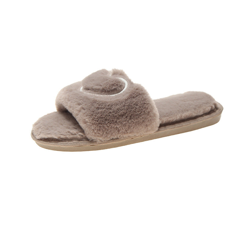 Pantuflas de mujer suaves con forma de corazón para mayor comodidad de Bellamour Lux Casa